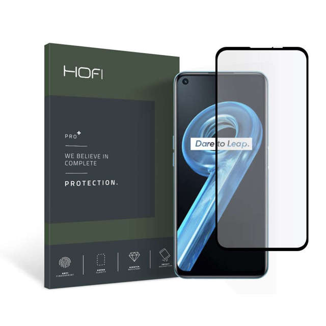 Hofi Glass Pro Panzerglas für Realme 9i Black