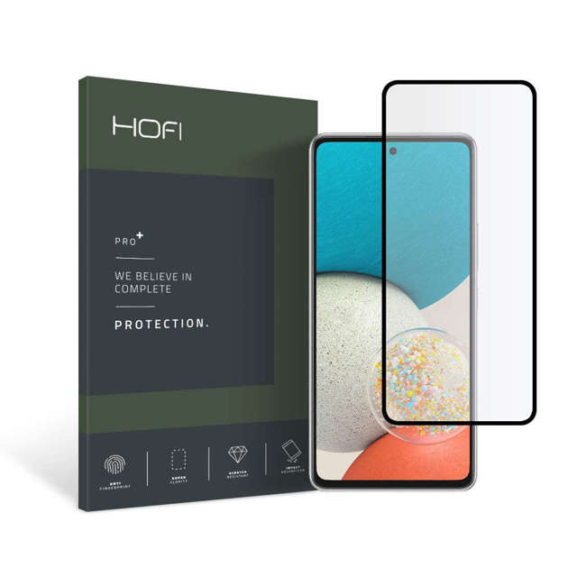 Hofi Glass Pro Panzerglas für Samsung Galaxy A53 5G Schwarz
