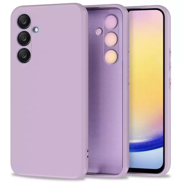 Icon-Cover-Hülle für Samsung Galaxy A25 5G Violett