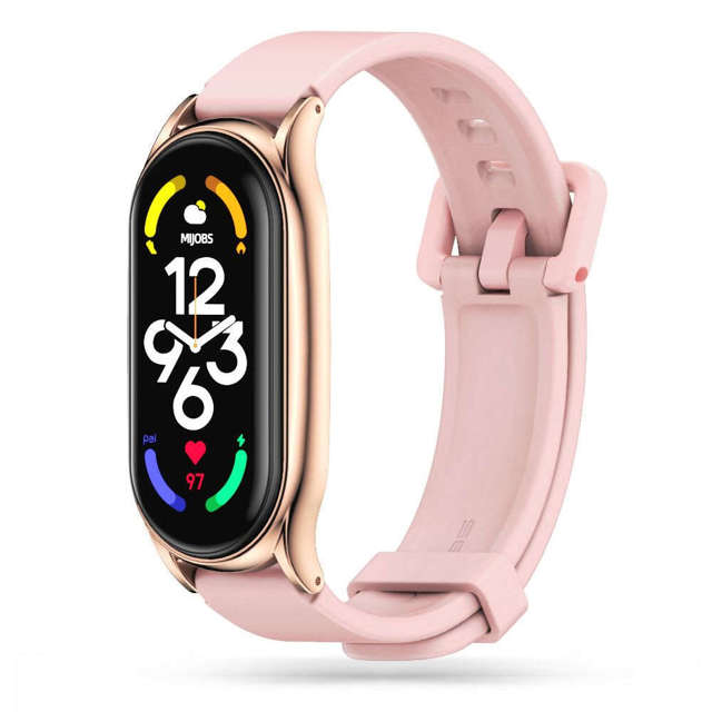 Iconband Pro Gummiband für Xiaomi Mi Smart Band 7 Pink