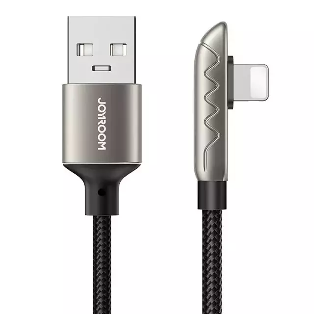 Joyroom Gaming USB-Kabel – Blitzladung/Datenübertragung 2,4 A 1,2 m Silber (S-1230K3)