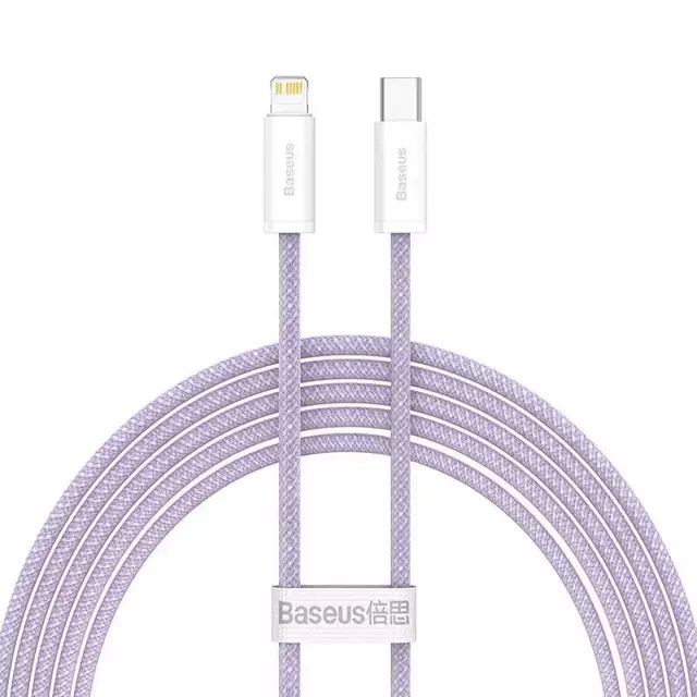 Kabel USB-C für Lightning Baseus Dynamic Series, 20W, 2m (Fioletowy)