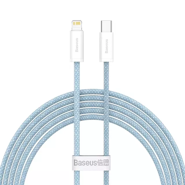 Kabel USB-C für Lightning Baseus Dynamic Series, 20W, 2m (niebieski)