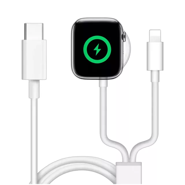 Kabelloses induktives Ladegerät 3in1 Qi 3.0 Fast für Samsung S22 S23 S24 Galaxy Watch Buds Station schwarz