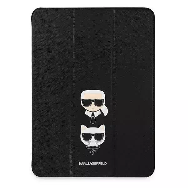 Karl Lagerfeld KLFC11OKCK iPad 11" Pro 2021 Buchcover Czarny/Schwarz Saffiano Karl