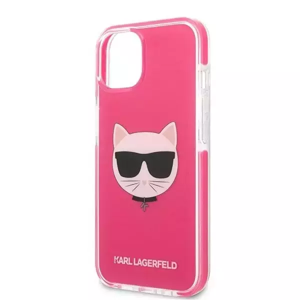 Karl Lagerfeld KLHCP13STPECPI iPhone 13 mini 5,4" Hardcase Choupette Head