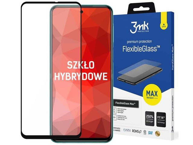 Kaufen Sie 3mk Flexible Glass Max 7H für Redmi Note 9S/ Pro/ Max Black