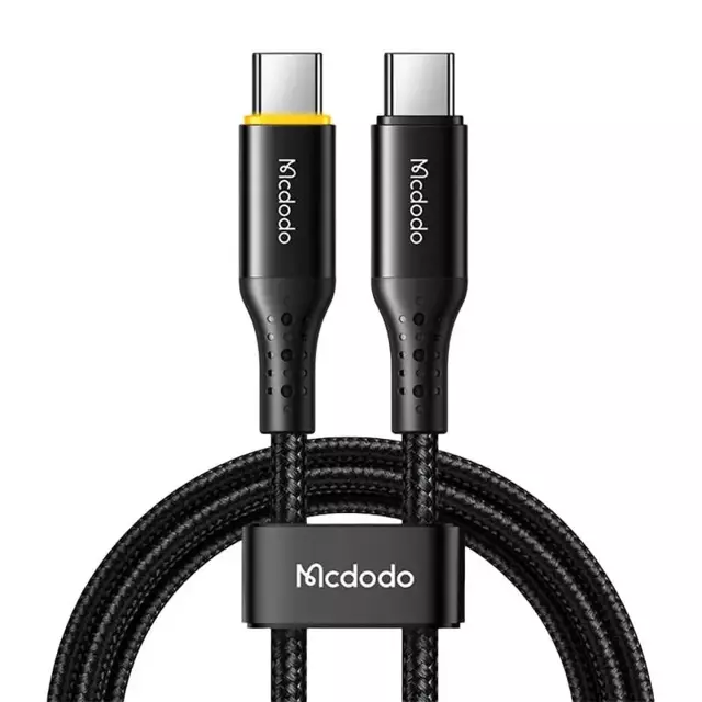 Mcdodo CA-3460 USB-C auf USB-C Kabel, PD 100W, 1,2m (schwarz)