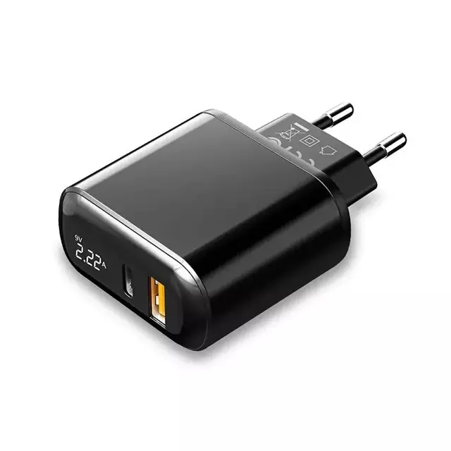 Mcdodo CH-7170 PD 20W 2xUSB USB-C Wandladegerät (schwarz)