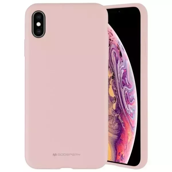 Mercury Silikon-Handyhülle für iPhone 13 Mini rosa Sand/rosa Sand