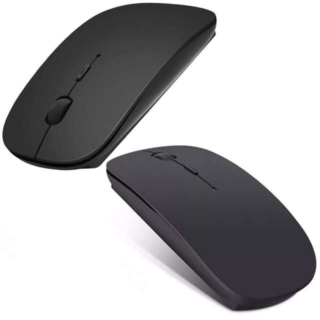 Mouse Alogy Mouse kabellose Computermaus für Tablet-Laptop Schwarz