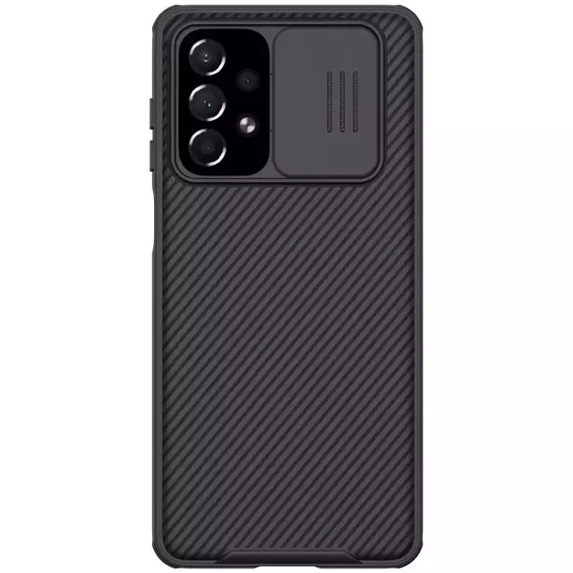 Nillkin CamShield Pro Hülle Armored Pouch Cover Camera Cover Kamera Samsung Galaxy A73 Schwarz