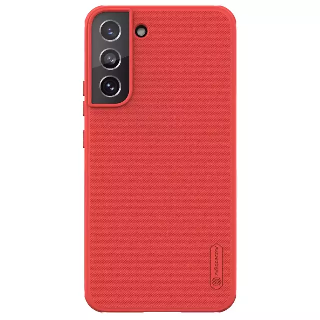 Nillkin Super Frosted Shield Pro strapazierfähige Hülle für Samsung Galaxy S22 (S22 Plus) rot