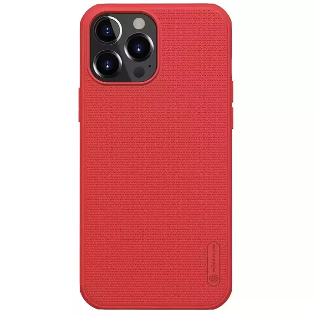 Nillkin Super Frosted Shield Pro strapazierfähige Hülle für iPhone 13 Pro Max rot