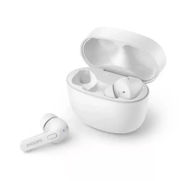 Philips kabellose Bluetooth-TWS-Ohrhörer weiß Tat2206wt