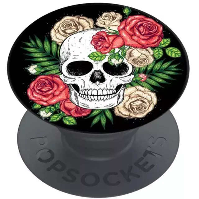 Popsockets 2 Bitter Roses Telefonhalter und Ständer in Schwarz