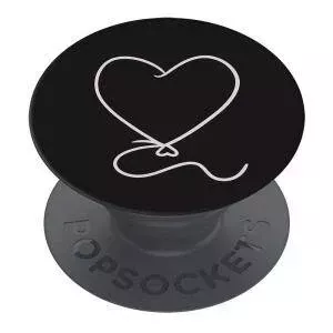 Popsockets 2 Heart Balloon Telefonhalter und Ständer in Schwarz