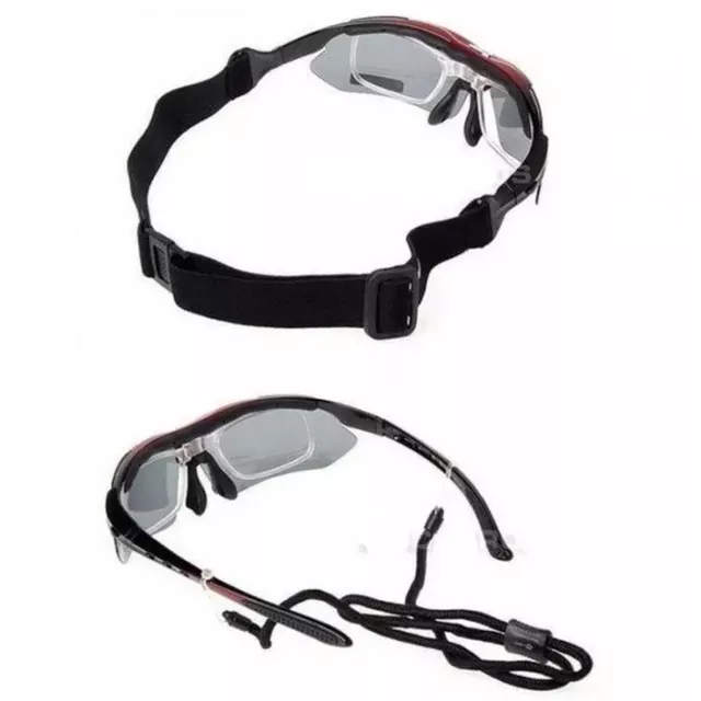Rockbros 10003 polarisierte Fahrradbrille – schwarz