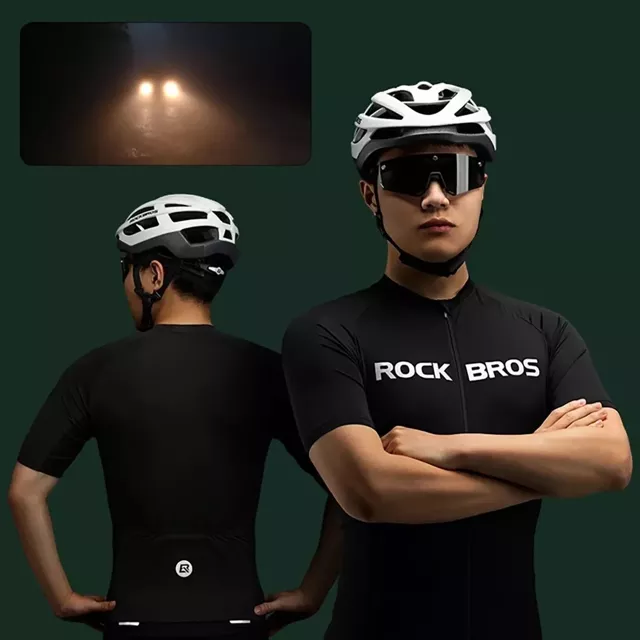 Rockbros 15120002003 Kurzarm-Radtrikot L - Schwarz