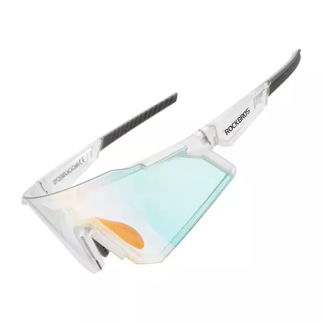 Rockbros SP291 photochrome UV400-Fahrradbrille – weiß