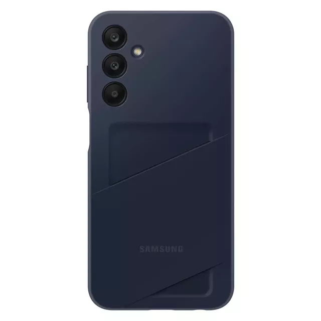 Samsung Card Slot Case EF-OA156TBEGWW mit Kartenslot für Samsung Galaxy A15 / A15 5G – Schwarz und Blau