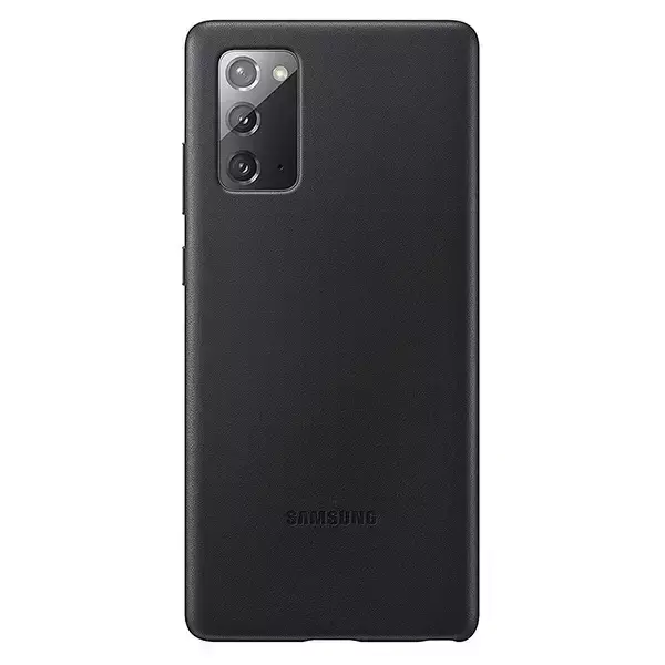 Samsung EF-VN980LB Hülle für Samsung Galaxy Note 20 N980 schwarz/schwarz Lederhülle