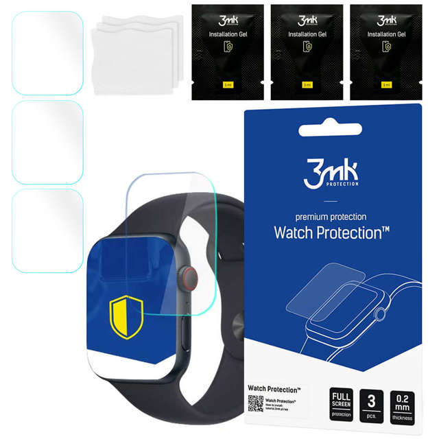 Schutzfolie für die Apple Watch SE 2022 44 mm 3mk Watch Protection™ v. ARC
