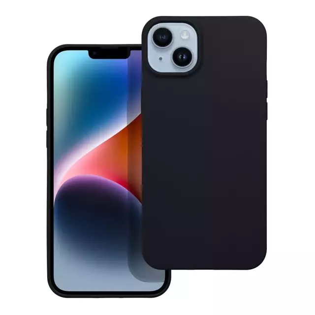 Schutzhülle MATT Case für iPhone 15 Pro schwarz