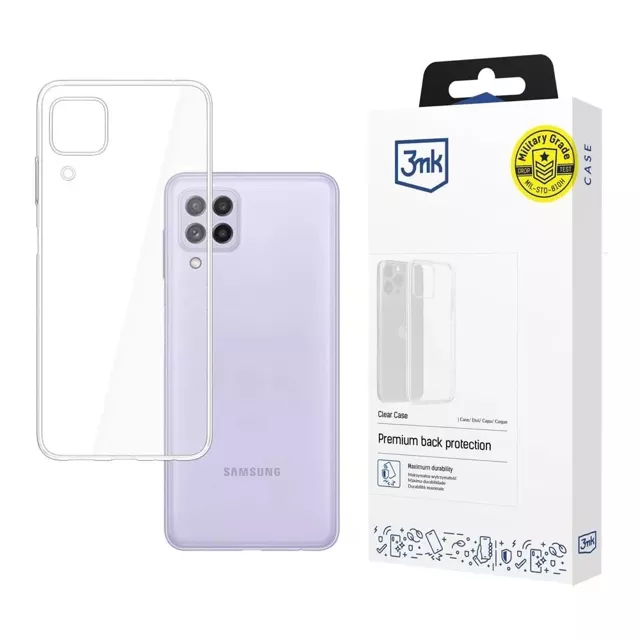 Schutzhülle für 3mk Clear Case TPU für Samsung Galaxy A22 4G