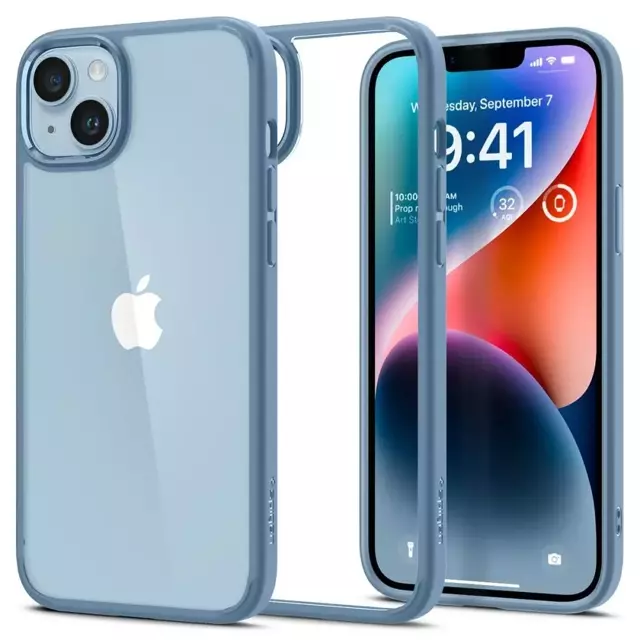 Schutzhülle für Spigen Ultra Hybrid für Apple iPhone 14 Sierra Blue