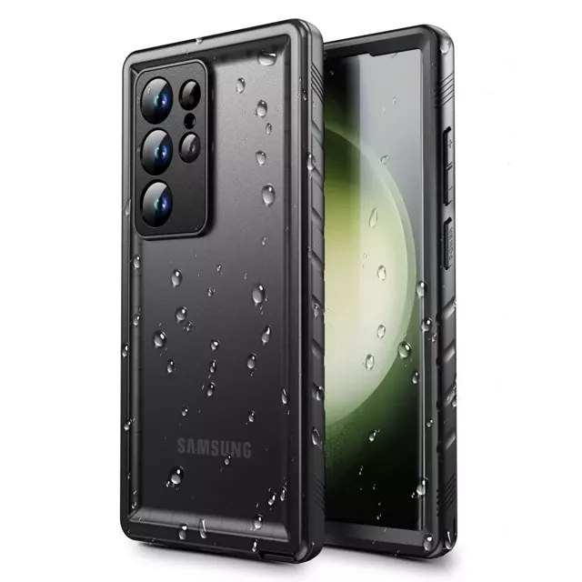 Shellbox IP68 Hülle für Samsung Galaxy S24 Ultra Schwarz