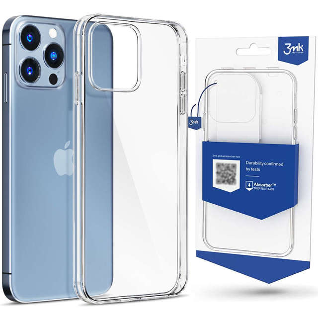 Silikon-Schutzhülle für Apple iPhone 14 Pro Max 3mk Clear Case TPU