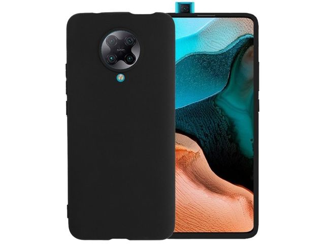 Silikonhülle Alogy Slim Case für Xiaomi Redmi K30 Pro schwarz