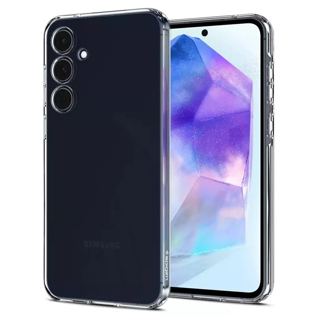 Spigen Crystal Flex Hülle für Samsung Galaxy A55 – transparent