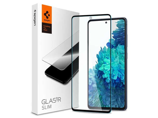 Spigen Glass FC für das Samsung Galaxy S20 FE Black Case