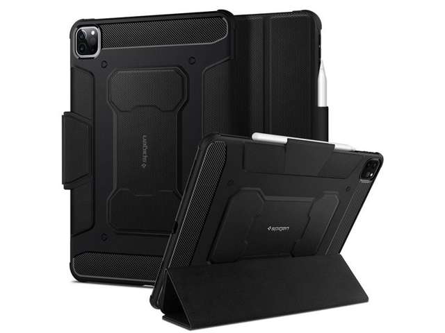 Spigen Rugged Armor Pro Hülle für Apple iPad Pro 11 2020 Schwarz