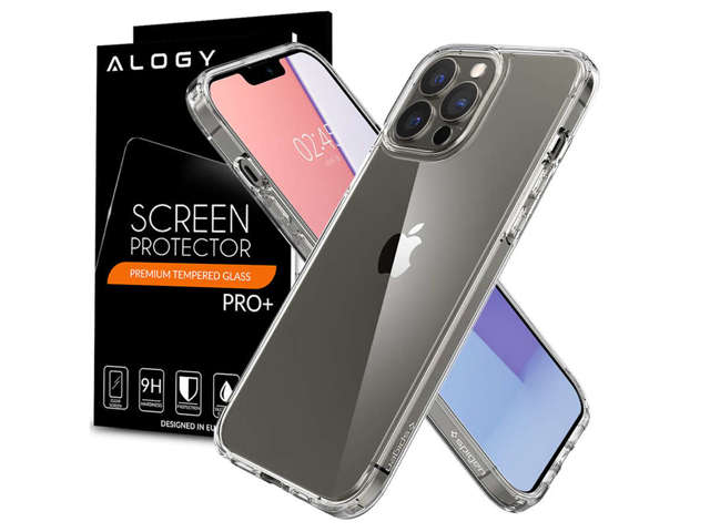 Spigen Ultra Hybrid Hülle für Apple iPhone 13 Pro Max Kristallklares Glas