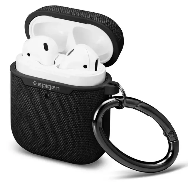 Spigen Urban Fit Apple Airpods Hülle schwarz