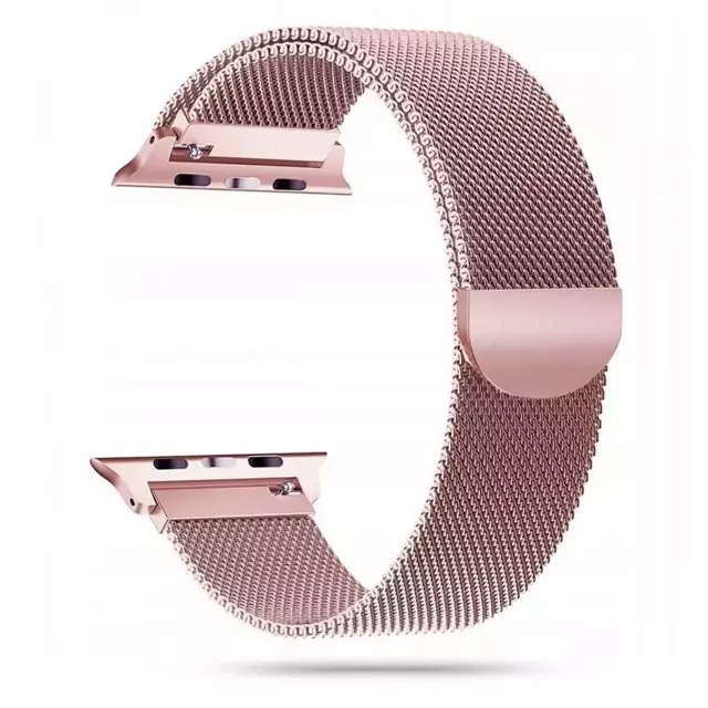 Tech-Protect Milaneseband Apple Watch 4 / 5 / 6 / 7 / 8 / se / ultra (42 / 44 / 45 / 49 mm) Roségold