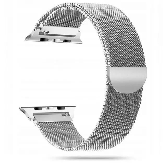 Tech-Protect Milaneseband Apple Watch 4 / 5 / 6 / 7 / 8 / se / ultra (42 / 44 / 45 / 49 mm) silber