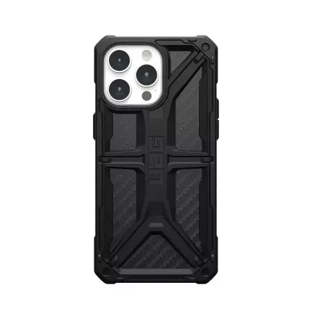 UAG Monarch Case - Schutzhülle für iPhone 15 Pro Max (Kohlefaser)