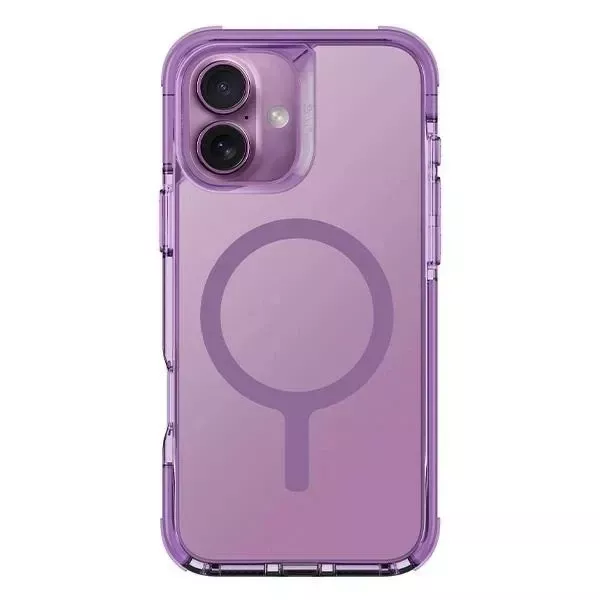 UNIQ Combat Hülle für iPhone 16 Plus 6,7" Magclick Charging Pink/Grape Pink