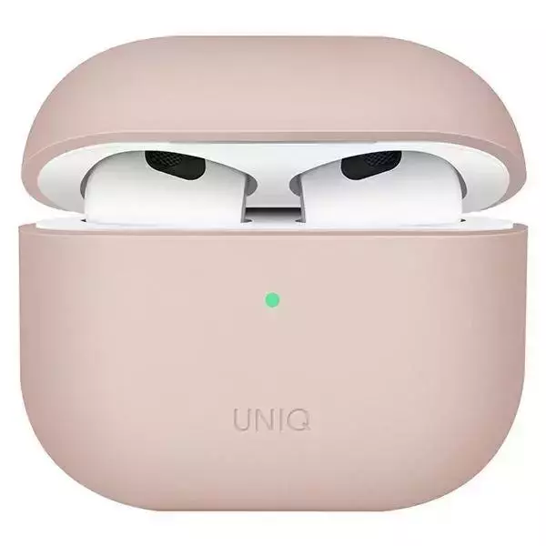 UNIQ Hülle Lino AirPods 3. Gen. Silikon Pink / Blush Pink