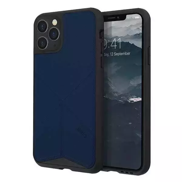 UNIQ Hülle Transforma iPhone 11 Pro blau / marineblauer Panther