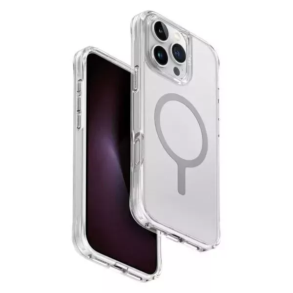 UNIQ LifePro Xtreme Hülle für iPhone 16 Pro Max 6,9" Magclick Charging Transparent/Frost Clear