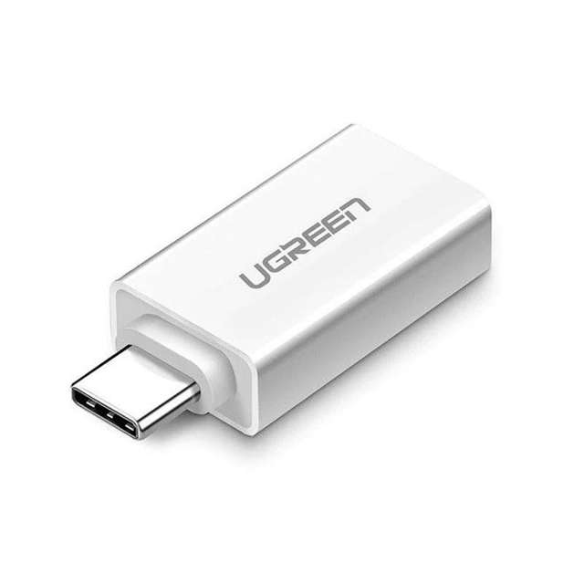 USB-A 3.0 auf USB-C 3.1 UGREEN-Adapter (weiß)