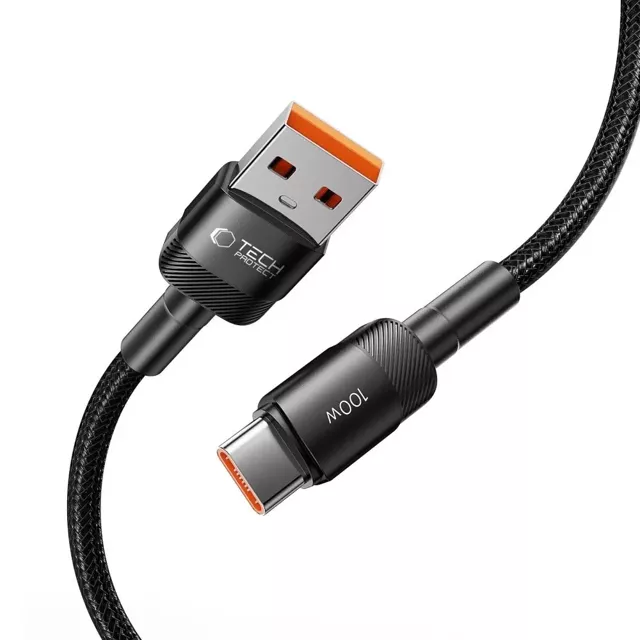 UltraBoost Evo USB-C / USB-C PD-Kabel 100 W 5 A 3 m Schwarz