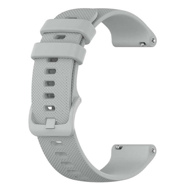 Universal Alogy Strap mit Schnalle für Smartwatch 18mm grau