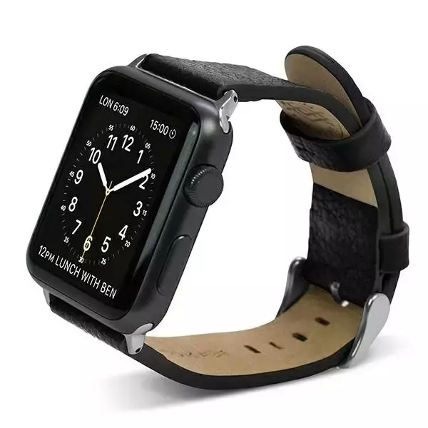 X-Doria Lux Smartwatch Armband für Apple Watch 38/40/41mm schwarz/schwarz 23821
