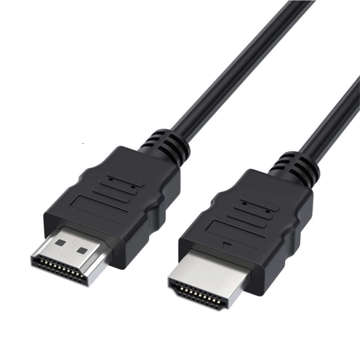 1,5 m HDMI-Kabel - HDMI-Kabel zur Übertragung von HD 4K-Video v2.0 PVC HDTV schwarz